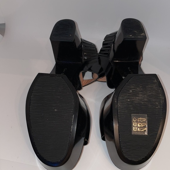 Robert Clergerie block heel sandals size 38.5 made in France - Picture 10 of 10